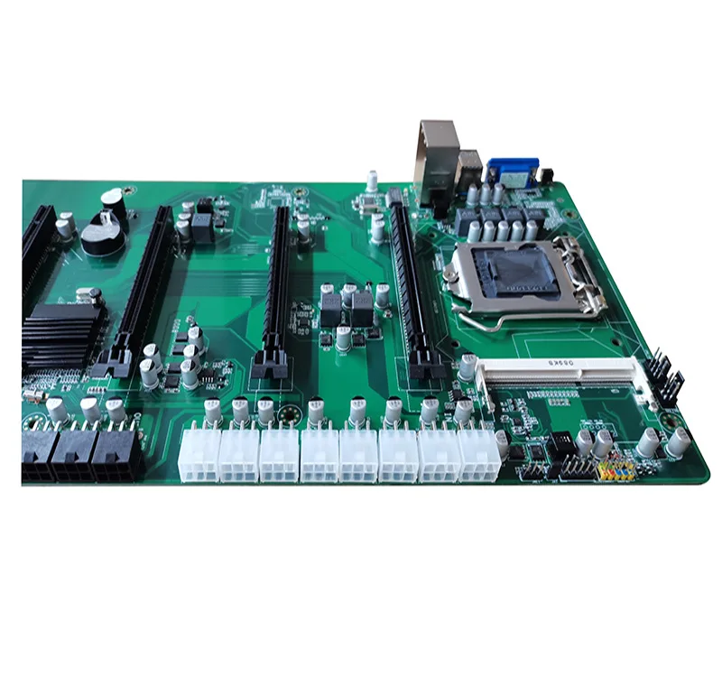 Материнская плата PCIE 16x 1080ti 1070ti i3 i5i7 VGA Intel Celeron CPU B85 6 8 GPU Case