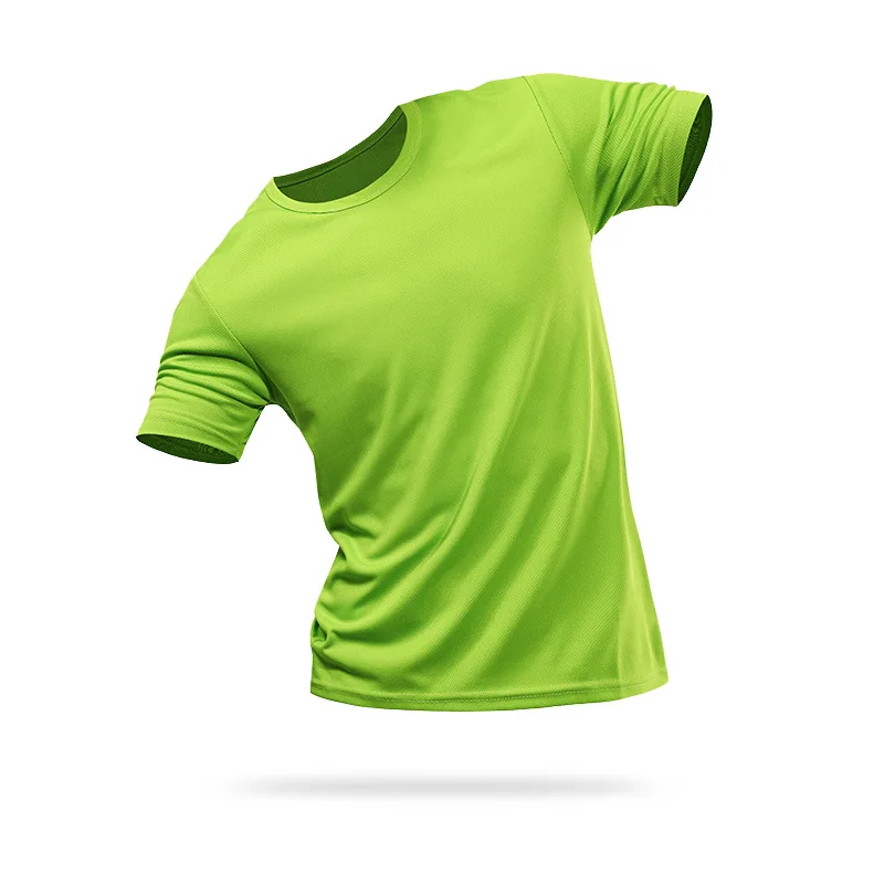 Dry Fit Sublimation Shirts Blanks Tshirts With Logo Custom Logo Printed T-shirts 100 Polyester T Shirt Wholesale T Shirt For Men