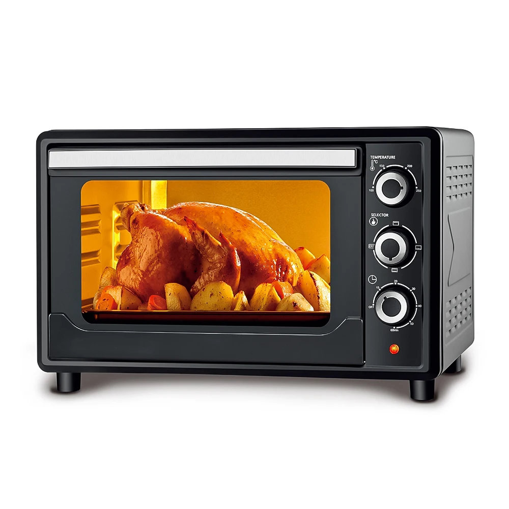 30L Smart Digital Countertop Pizza Baking Cooking Bakery Air Fryer Grill Electric Toaster Oven for Home Household Appliance