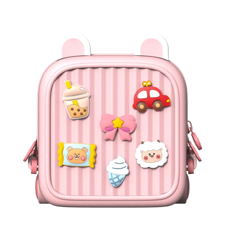 Wholesale Trendy Cartoon Kindergarten Kids Travel Small Backpack School Mini Toddler Pink Bags For Girls