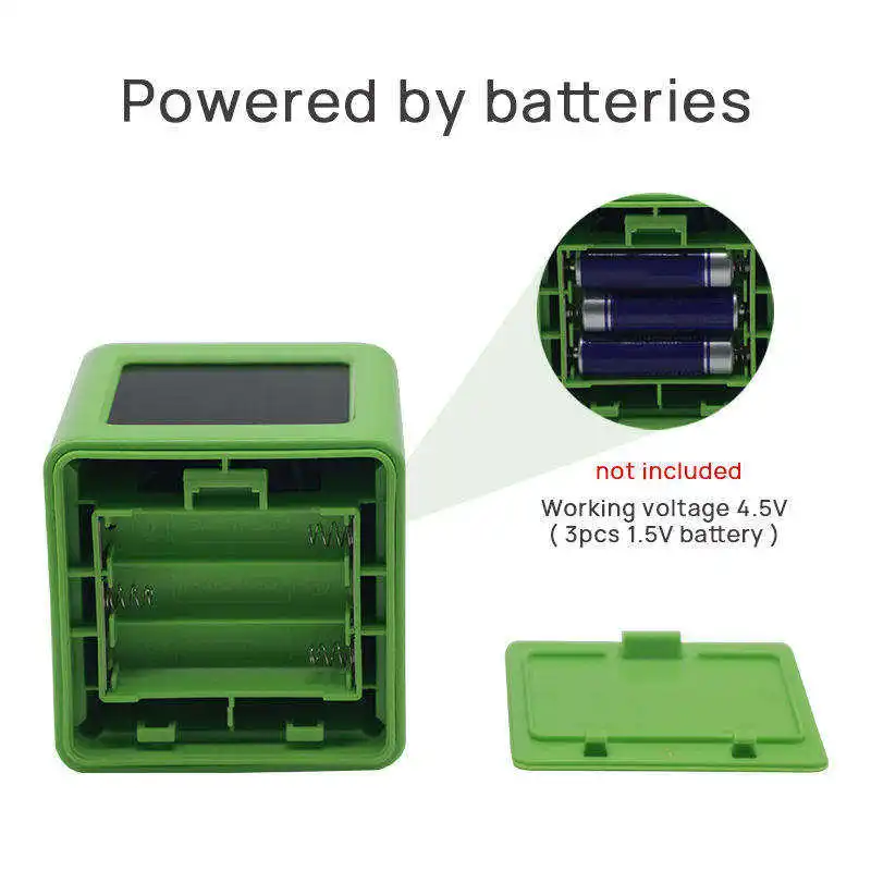 YIZHI Poker Shot Clock Seconds Countdown Timer for Poker Casino Chess Tournament 20/30 Sec and Custom Time 4-Sides Cube Timer