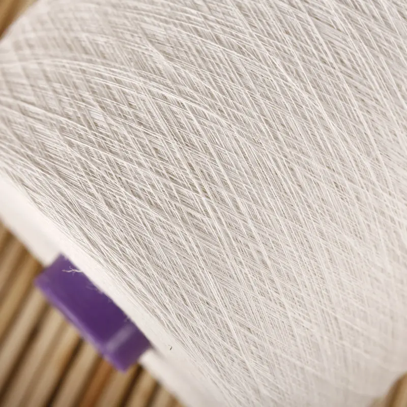 Nm7/1- Nm36/1 100% hemp long fiber wet spun yarn for knitting and woven fabrics hemp yarns