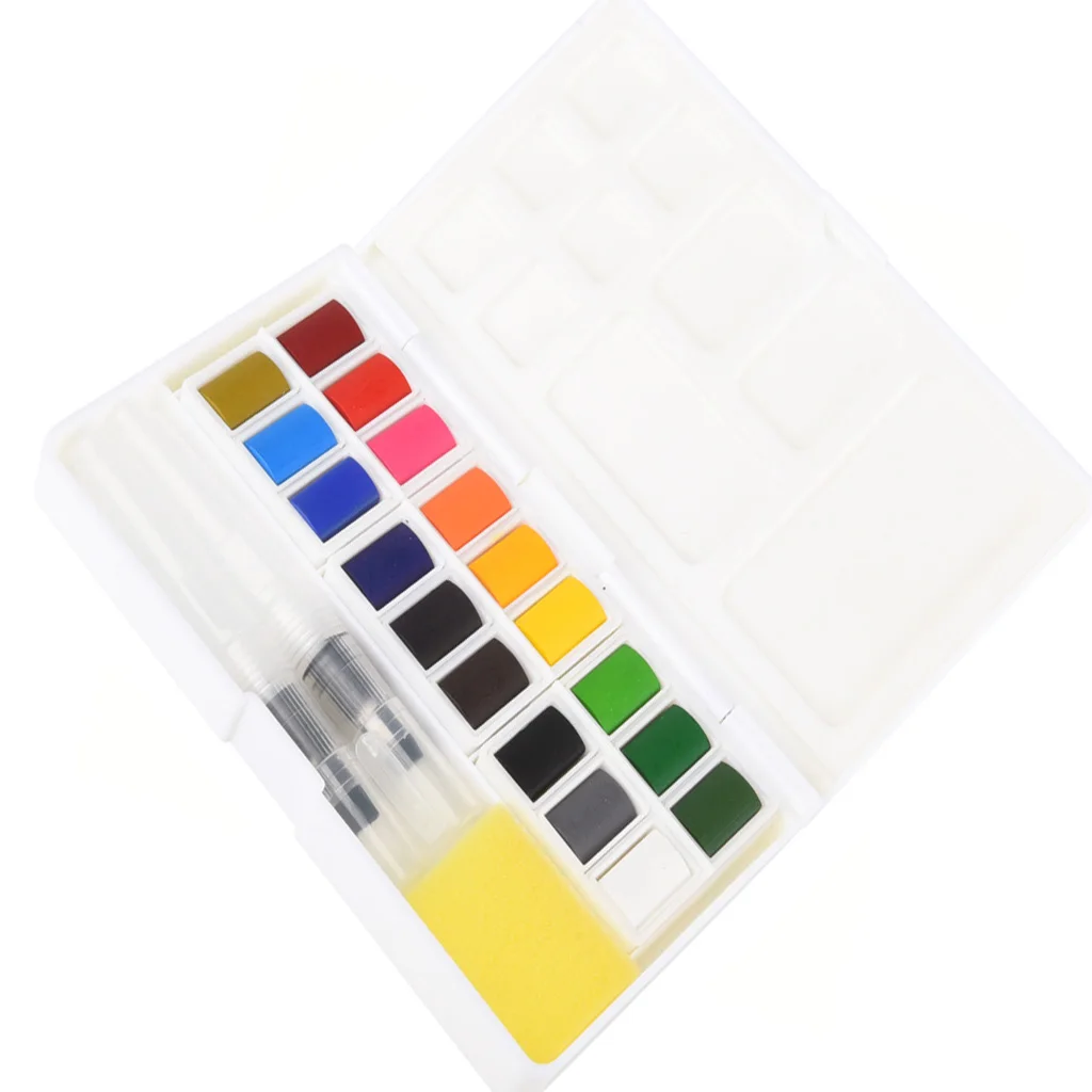 educational watercolor Professional  Water Colour Gouache Paint Set for Drawing Art