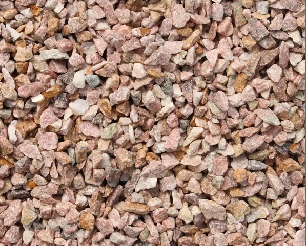 
high quality pink color GS-010 pebble gravel stone for landscaping and street roadside crush stone chip 