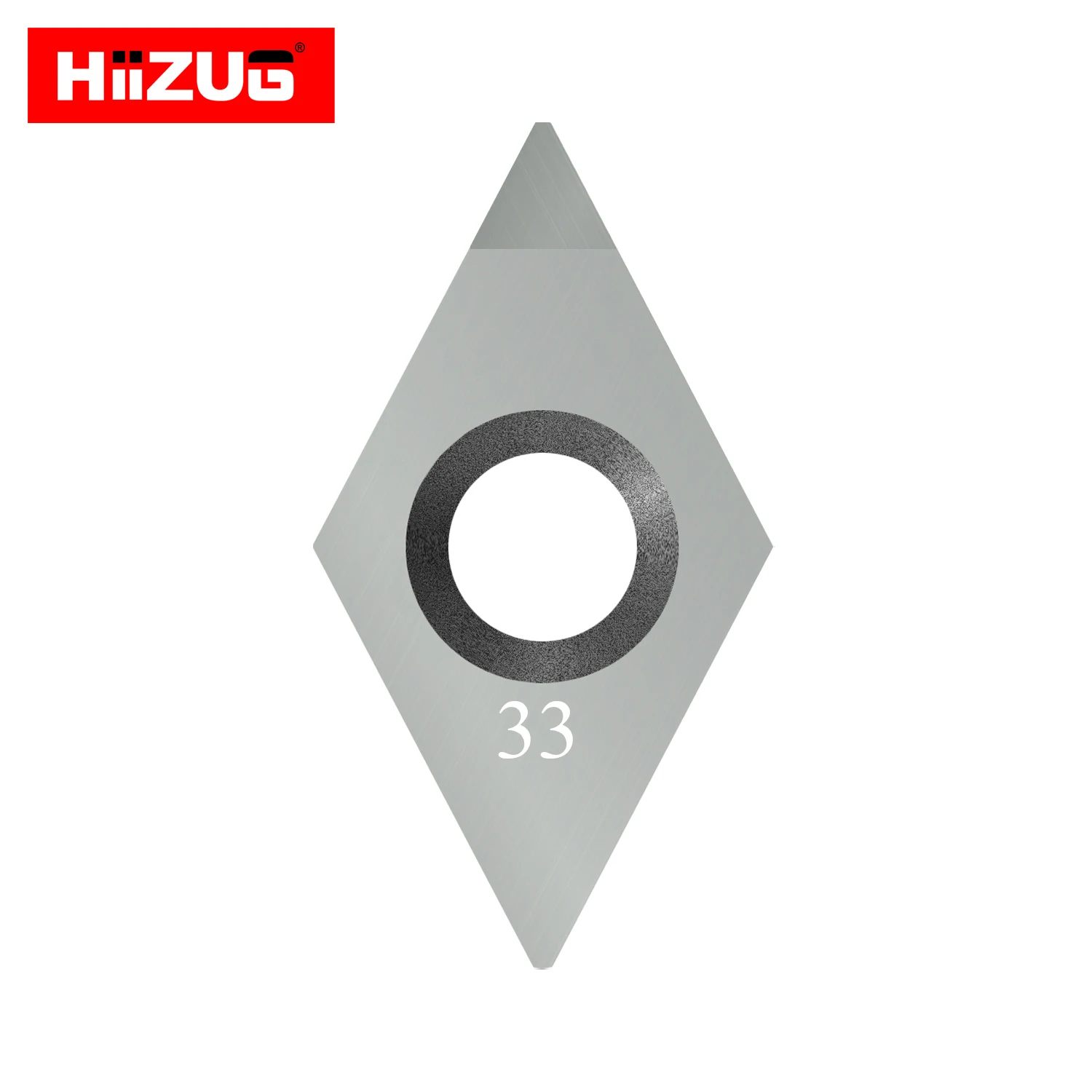 PCD Inserts DCMT11T308 Diamond Cutting Inserts CNC Lathe Cutting PCD Inserts For Aluminum Steel Processing