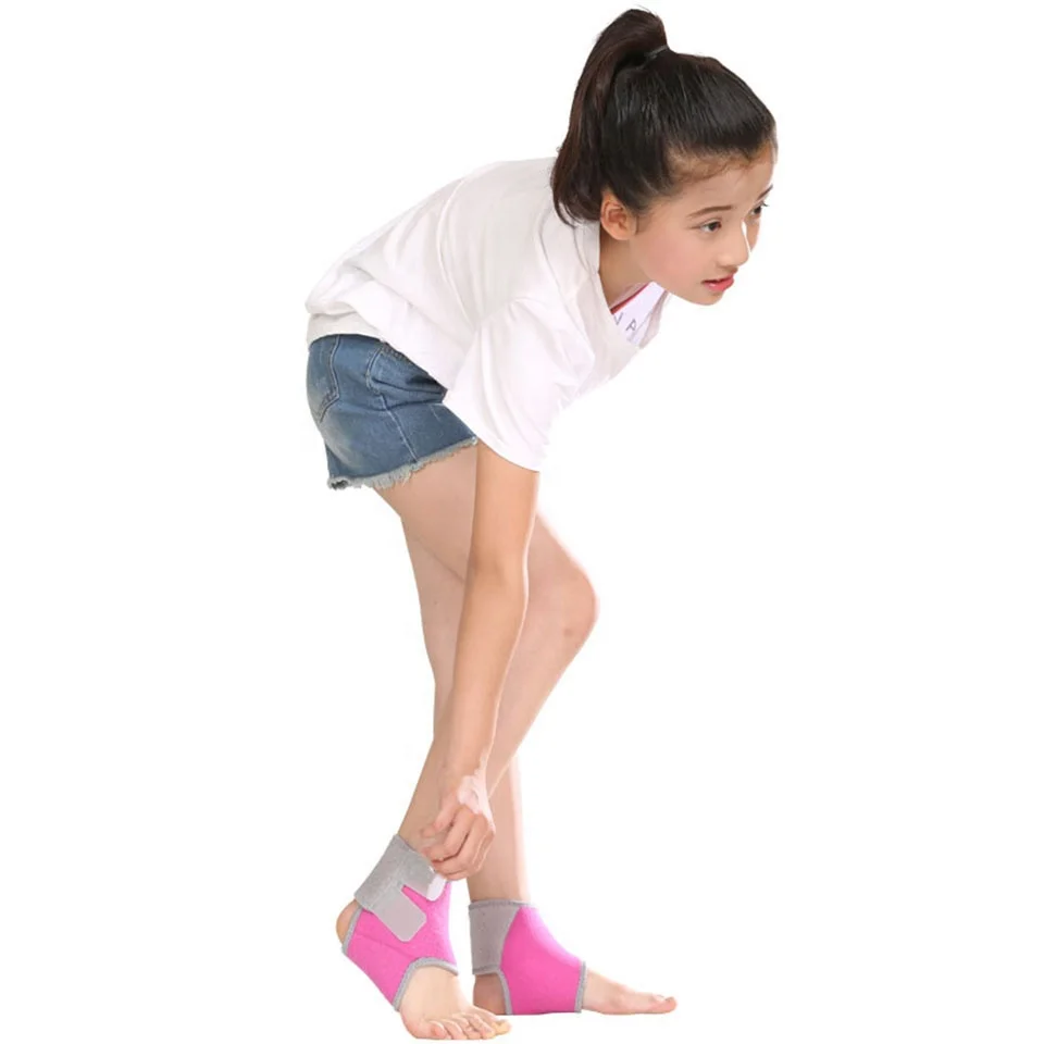 Kids Child Adjustable Non-slip Ankle Tendon Compression Brace Foot Support Wraps For Dance
