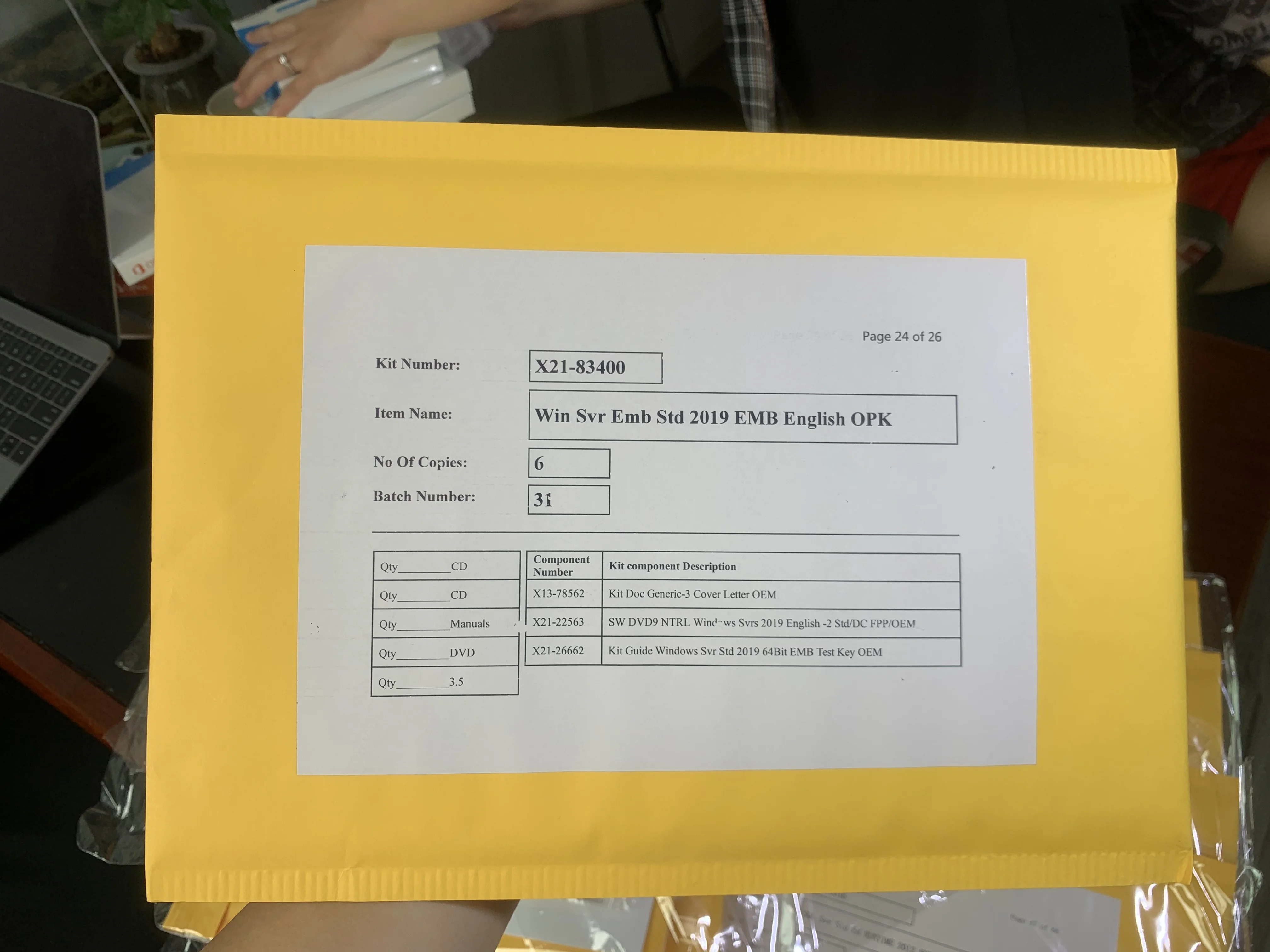 High Quality Windowss Server 2019 Standard Win server 2019 STD OEM full package