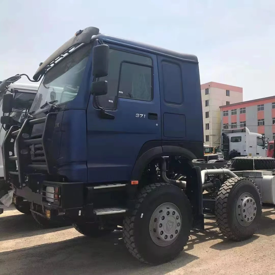 Sinotruck Used Tractor 12 Wheel Second Hand HOWO Truck Tractor 371hp Diesel Used Tractor Truck