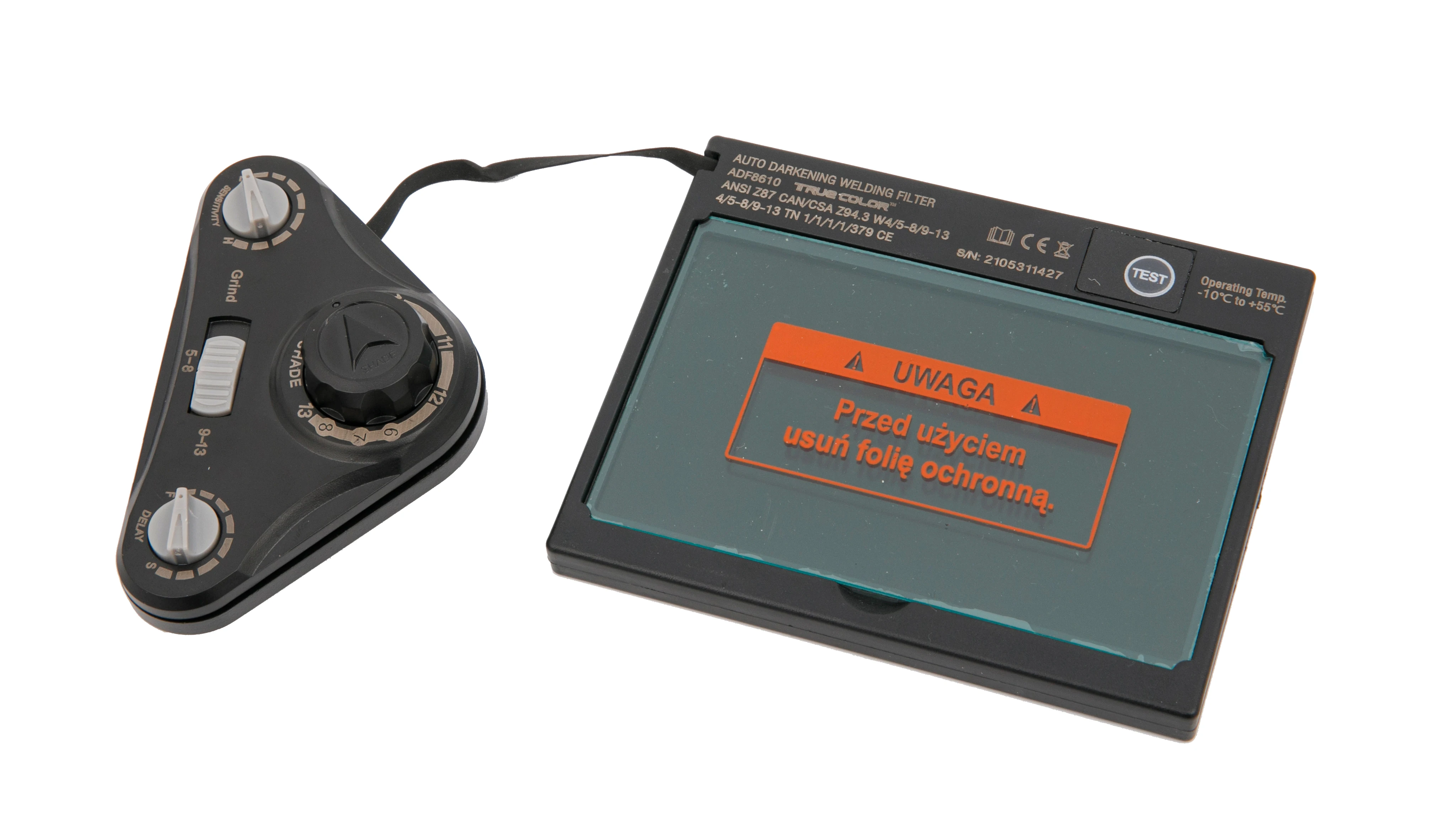 Сварочный шлем с автоматическим затемнением, защитная головка для TIG MIG MAG, TN15