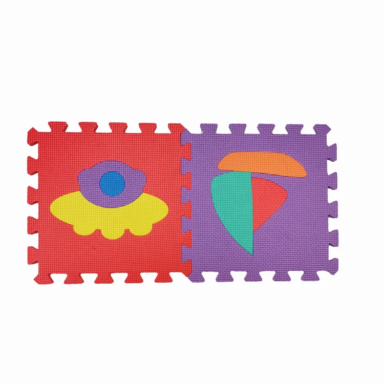 wholesale high quality durable using Non-toxic antiskid for babies baby round crawling EVA foam mat