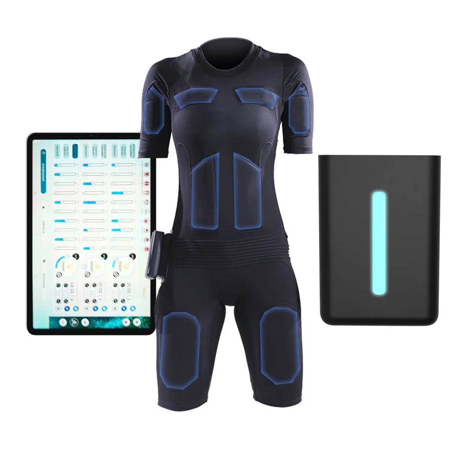 EMS Dry Jumpsuit stimulate key muscle groups and act deep within the muscles