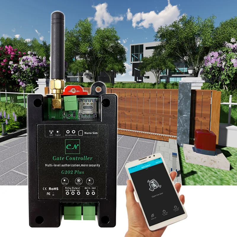 Скидка предложение Chisung Smart G202 Plus однорелейный переключатель 2G/4G GSM FreeCall системы домашней сигнализации безопасности