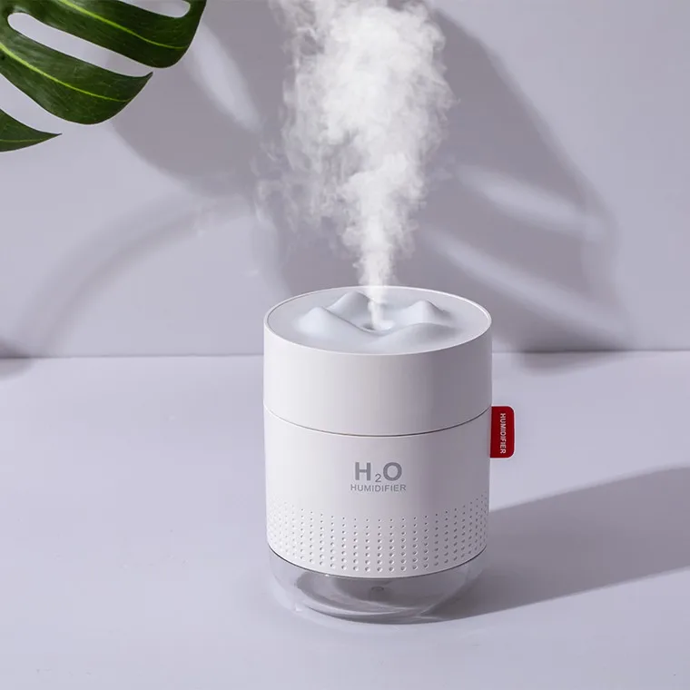 Unique Cool Mist Automatic Off Machine New Design 500ML Snow mountain Diffuser Home Usb Aroma Air Humidifier