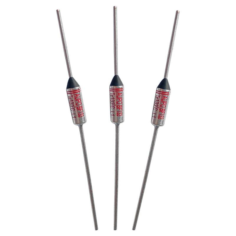 Термопредохранитель CSRY IEC с металлическим проводом 10А 250 В керамический корпус для электрического вентилятора