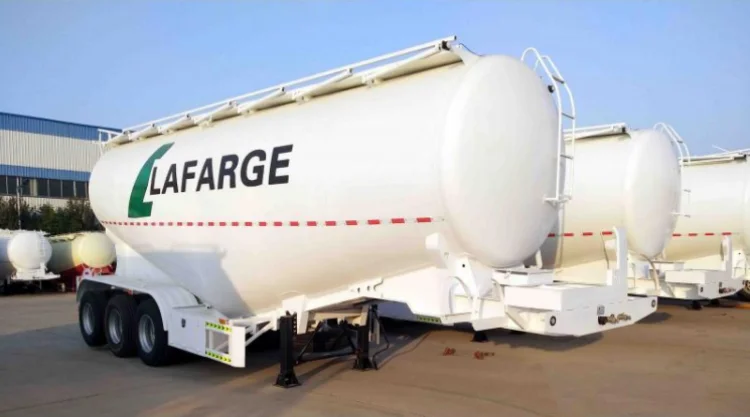 LAFARGE Africa 35ton 30m3 bulk cement trailer