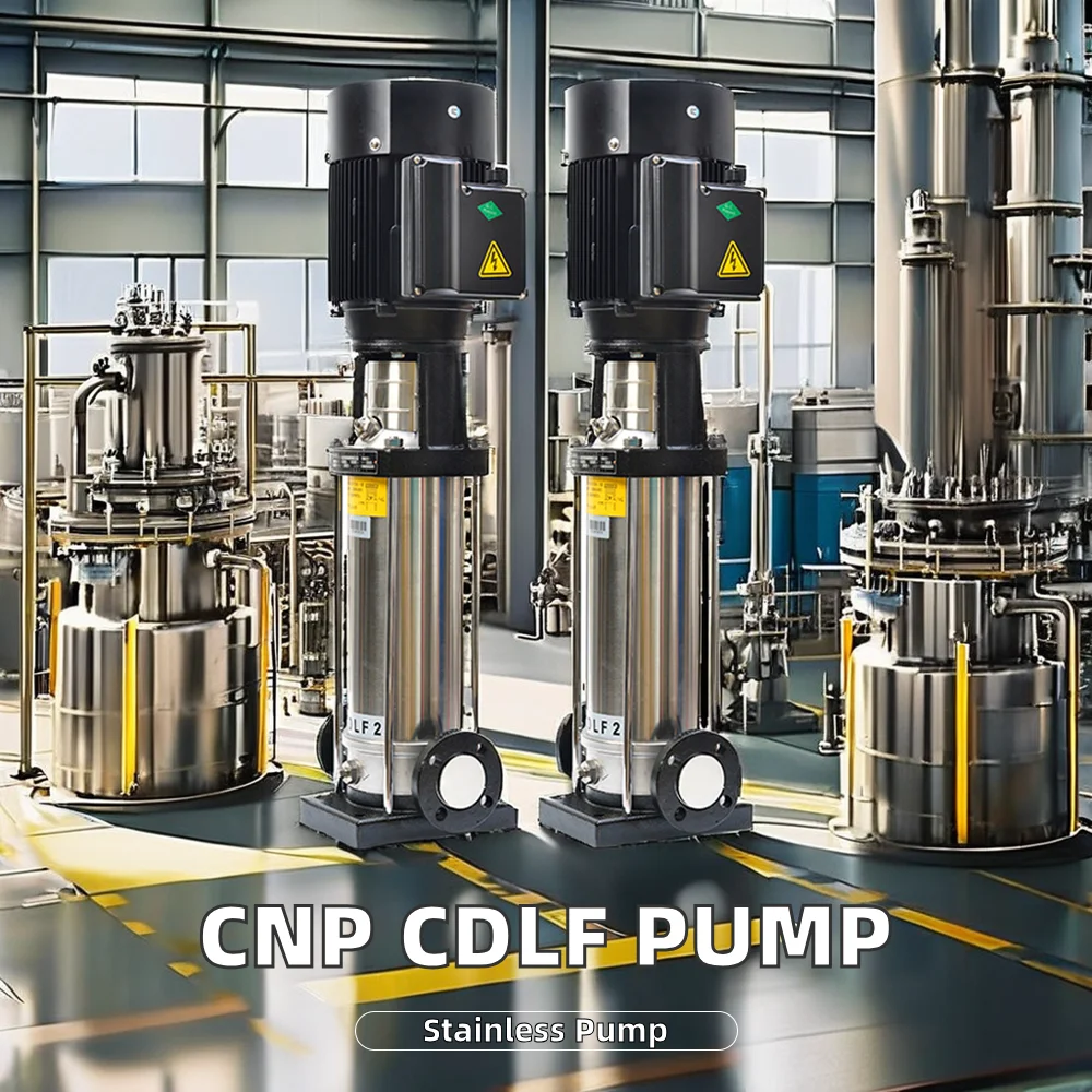 CNP 50 Гц вертикальный многоступенчатый насос высокого давления Электрический CDLF центробежный для ирригационного усилителя