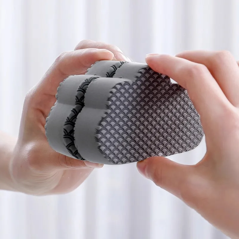 Glass eraser Cleaning Scrub Colored Sponge Anti-Scratch Kitchen Dishwashing Sponge PVA Handle Sponge