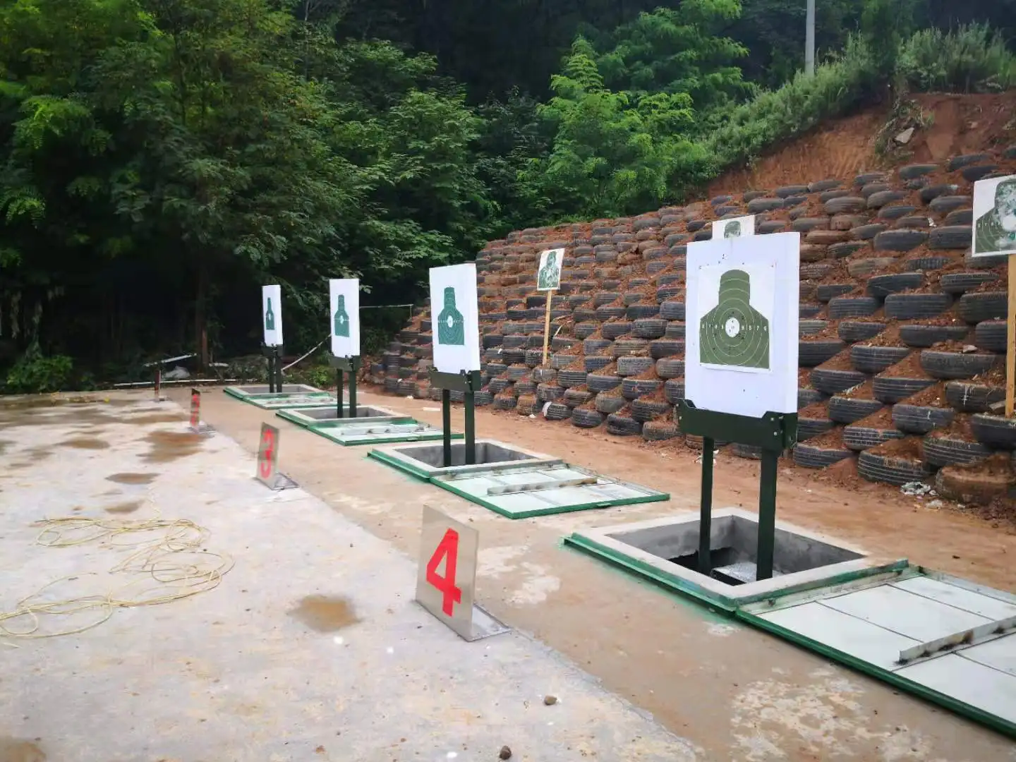 FNY  target metal box  sport  equipment  box  type lifting target rotary target  for shooting range equipment system