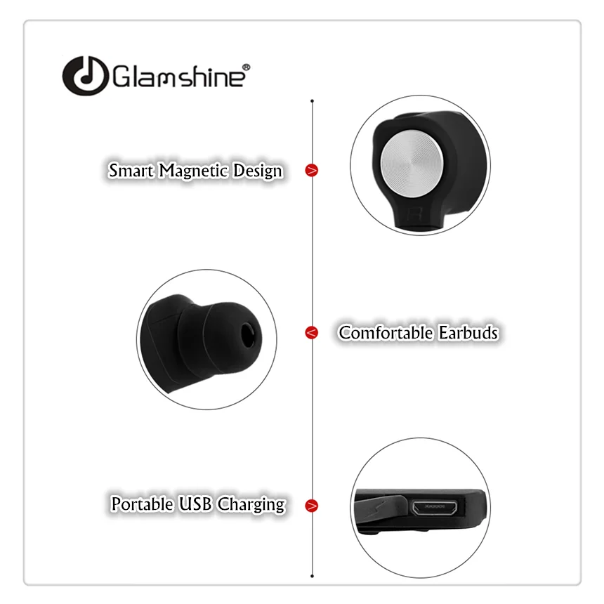 
Free sample Headphone Bluetooth 5.0 Music sports in-ear Earphone Wireless Earbuds 
