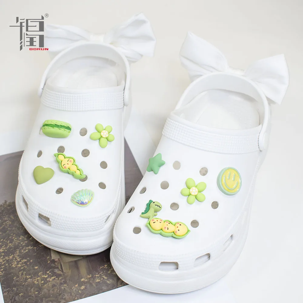 Bad Bunny Clog Shoe Charms Glow In The Dark Shoes Accessories Ornaments Fit For Clog Charms