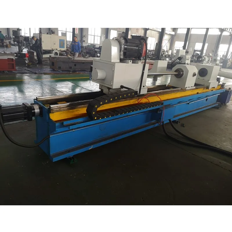CNC TGK16x1 deep hole skiving and burnishing machine for cold draw pipe  skiving