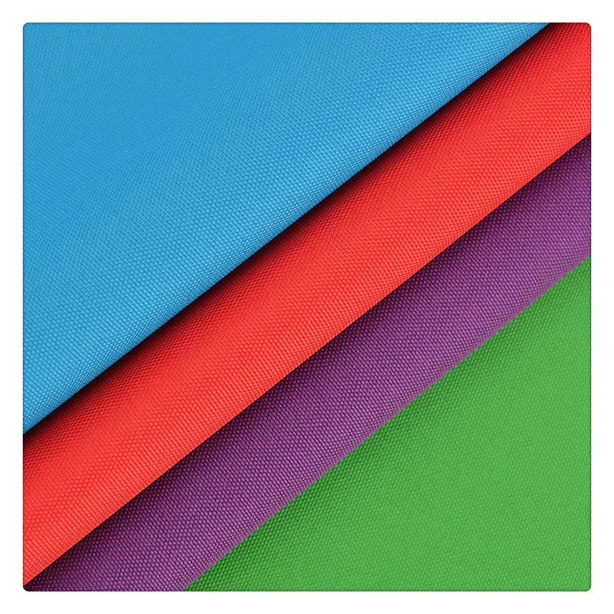 Durable Waterproof PU Coating 400D 500D Nylon Oxford Fabric Milky Coated for Tactical Clothing Bag