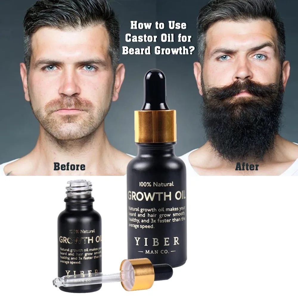 Professional Organic Essential Moustache Oil Permanent Beard Growth Oil Cuticle Beard Conditioner For Men