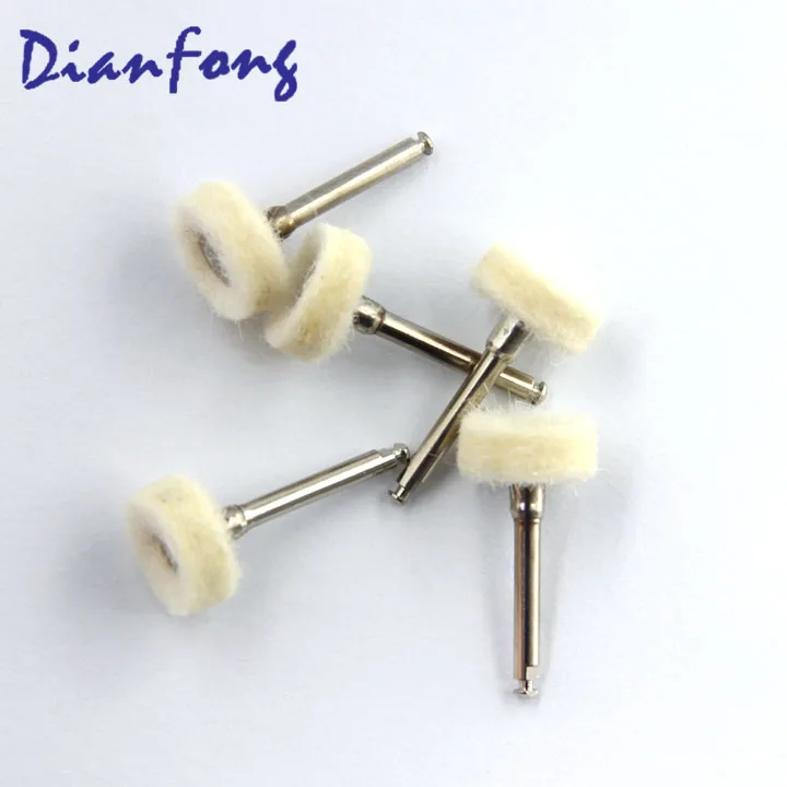 R1Ns high quality latch brush disposable felt dental polishing wheel