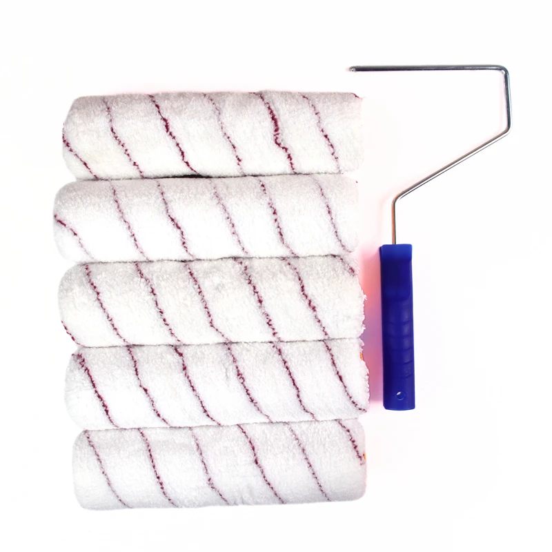 Factory China Halls 9 Inch Painting Wall Polyester Microfiber Handle Cover Rolo Brush Refill Rodillo De Pintura Paint Roll China