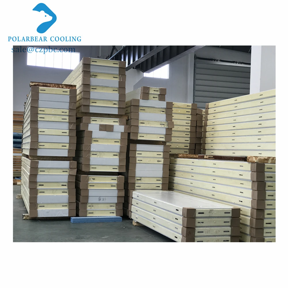 Fire Insulation Polyurethane Panels for Cold Room PU Sandwich Panel Camlock Board