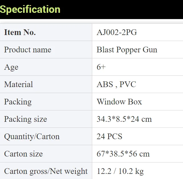 Soft Bullet Toy Guns Air Power Popper Blaster Toy Guns Indoor & Outdoor Play Air Guns Shooting Hunting Shooting Target For Kid