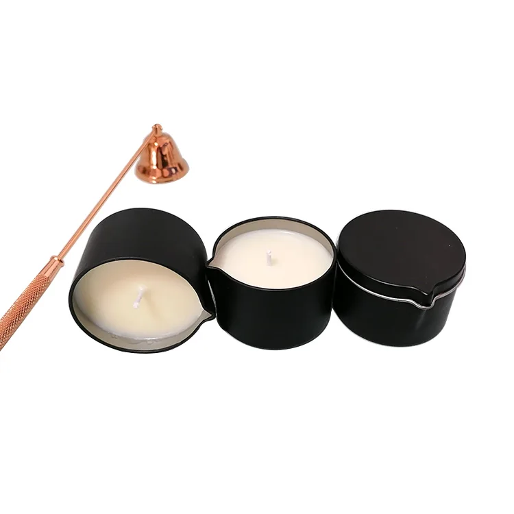 Hot sale soy wax body massage oil candles