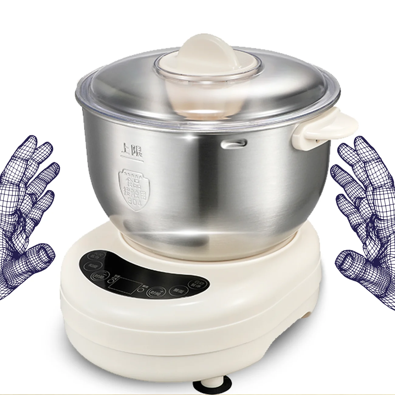 robot petrin Masala curry bread Mini dough kneader Satay sauce prove heating function Patissier machine