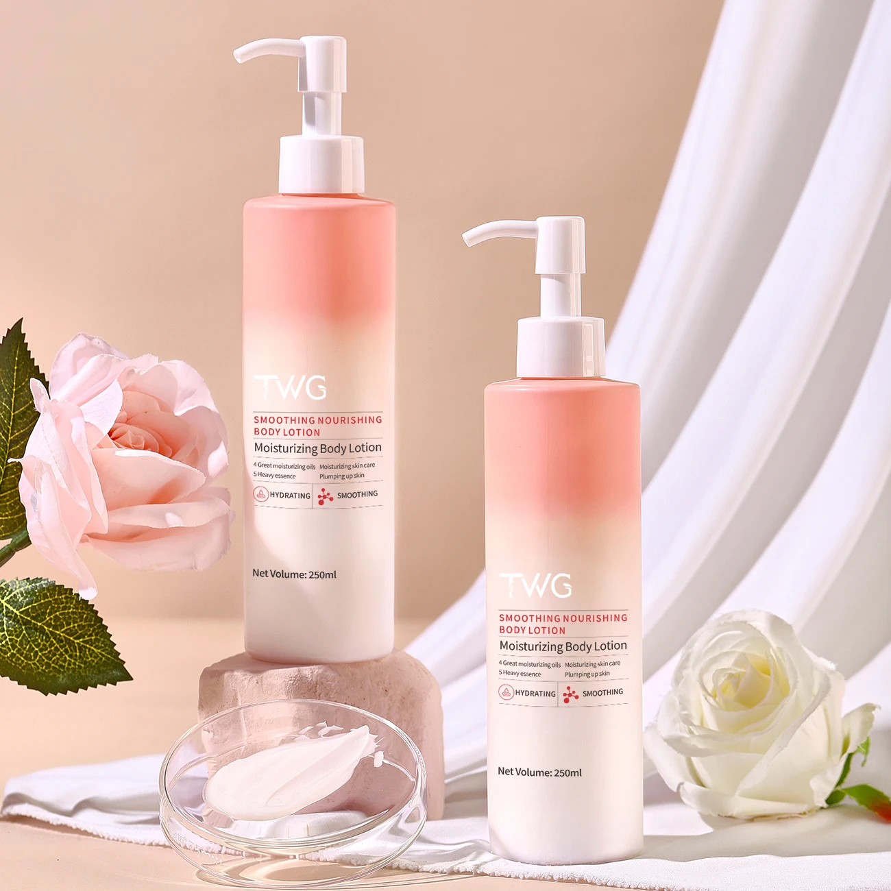 TWG Floral Fragrance Body Lotion and Cream for Dry Skin Body Care Whitening  Nicotinamide Body Lotion