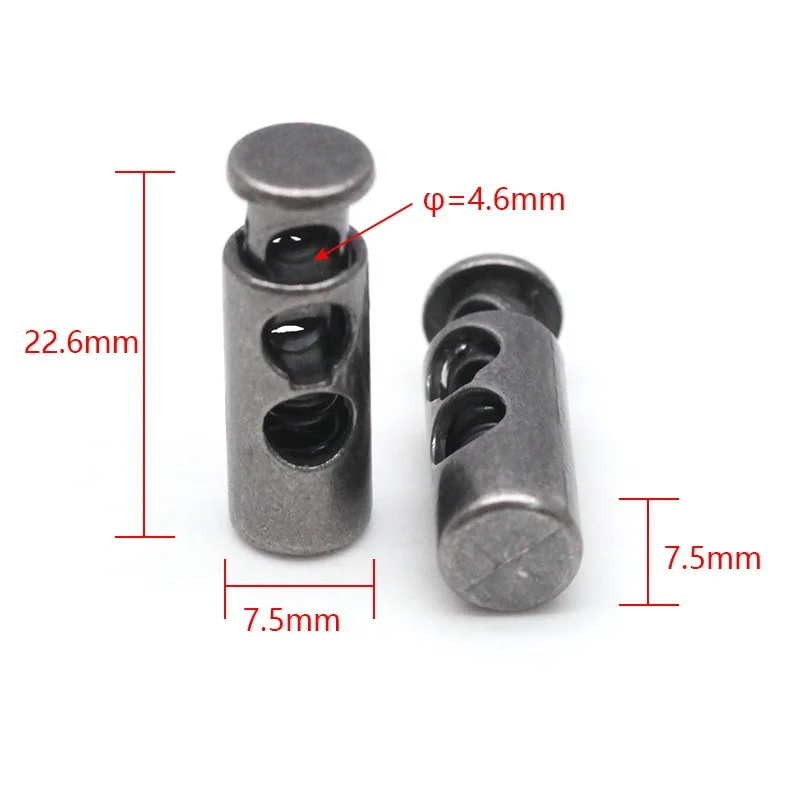 
metal cord locks drawstring cord lock 