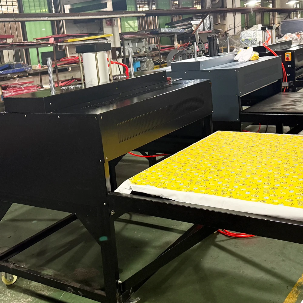 Rich experience factory price 100X120 heat press machine auto up heat press machine large format heat press machines