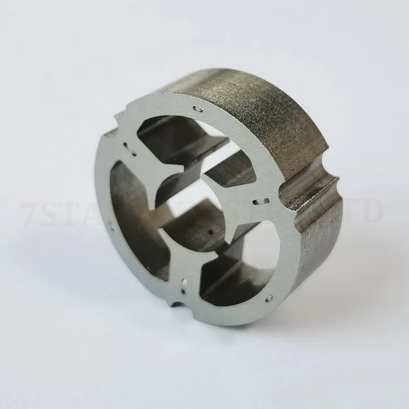 3 pin silicon steel laminated dust catcher motor stator core