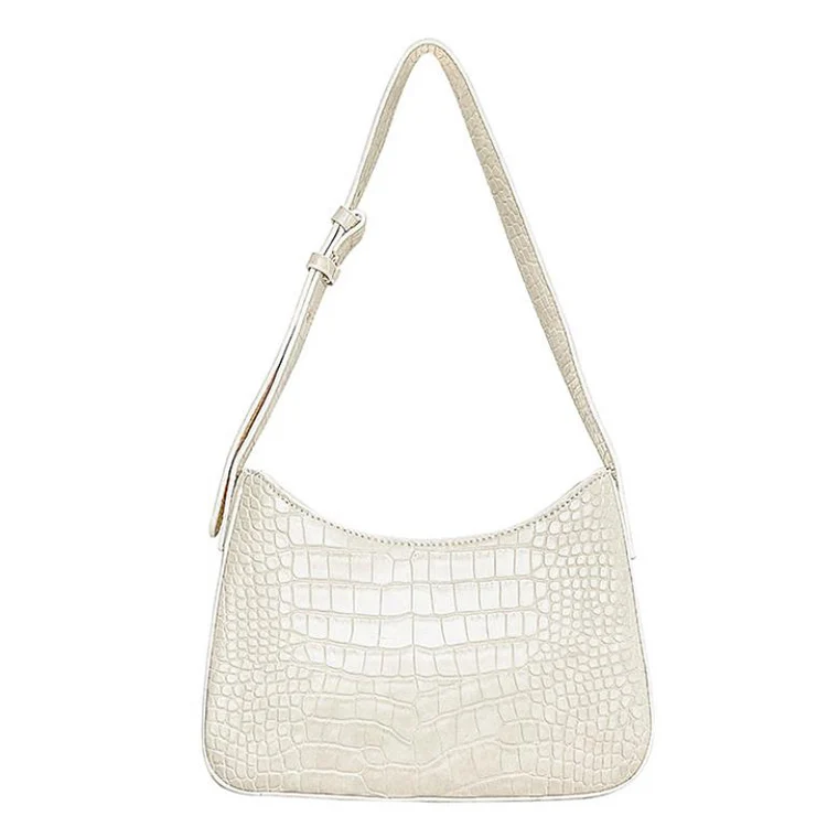 2021 New Underarm Women Bag Handbags Ladies Fashion Mini Shoulder Hand Bag Square PU Leather Crocodile Axillary Bag