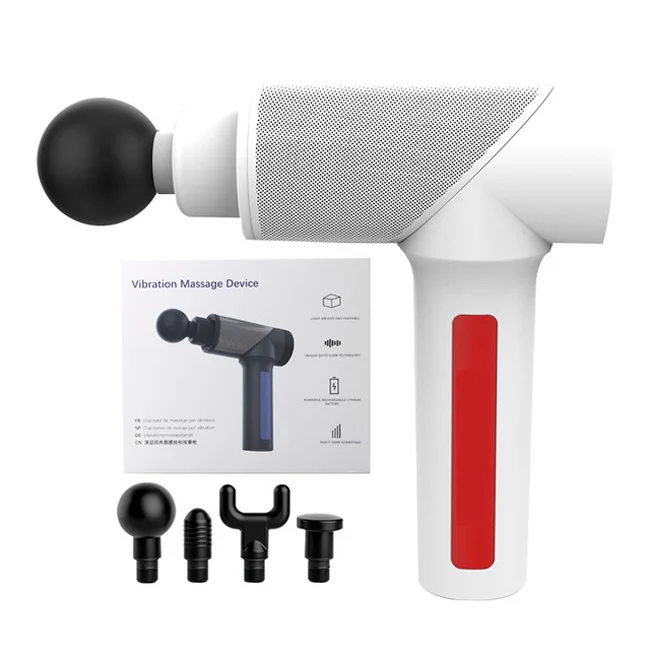 2021 Best Quality Mini Massage Gun With Type C Charger Soft Tissue Relax Portable Heat And Cool Workout Massager Guns With Ems