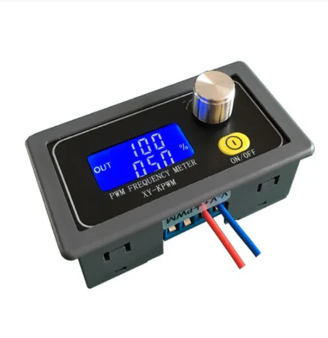 DC 3.3V-30V Generator Module 1-Channel 1Hz-150kHz PWM Pulse Frequency Duty Cycle Adjustable LCD Display Module
