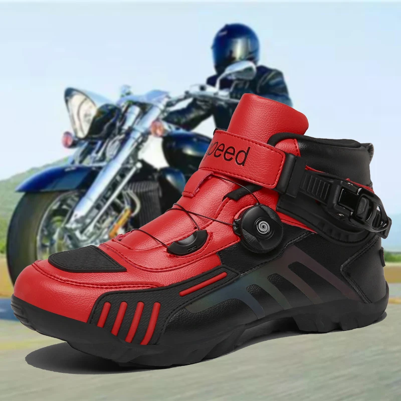 Wholesale Factory professional wholesale Motorcycle Riding Shoes Off-road Men Moto Boots