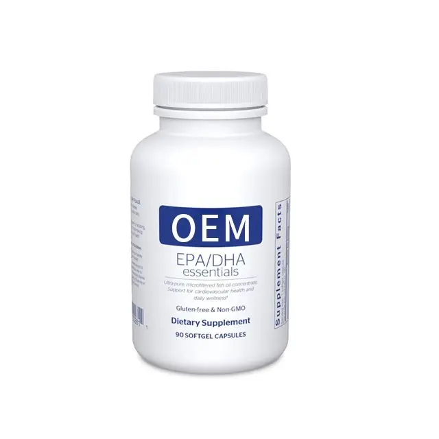 EPA/DHA Fish Oil Concentrate for Cardiovascular Health, Joint Support, and Brain Function Premium Omega-3 EPA & DHA Supplement
