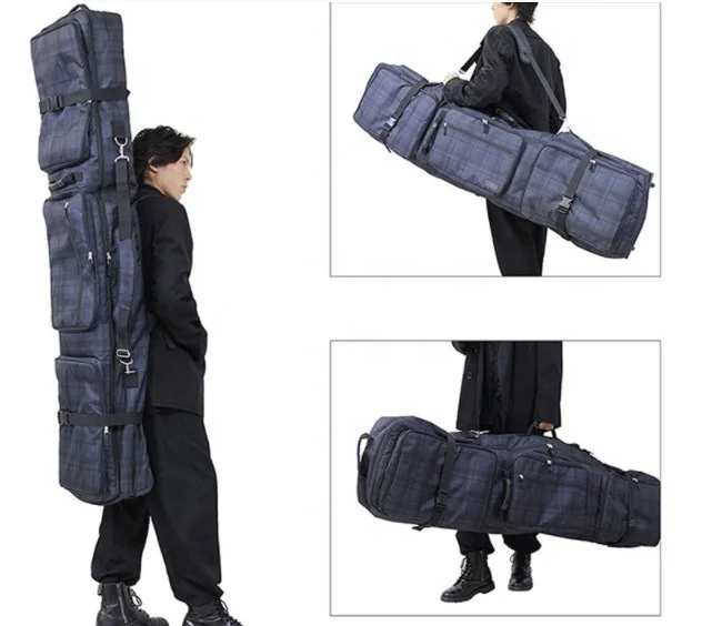 Custom Sports Bag Ski Bag snowboard Equipment Double Ski Travel Bag for Outdoor