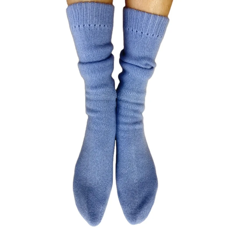 wholesale cashmere bed socks mongolian Pure custom cashmere socks women