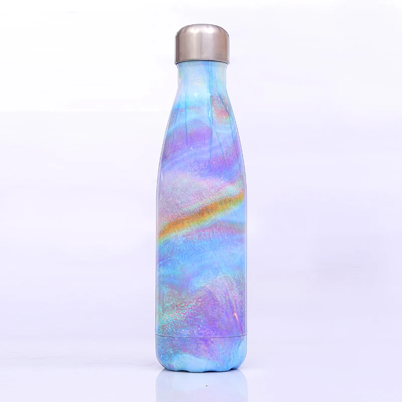 2021 hot sale Water Bottles Stainless Steel Marble 750Ml,Double Wall Vacuum Flask Insulated Water Bottle Stainless Steel/