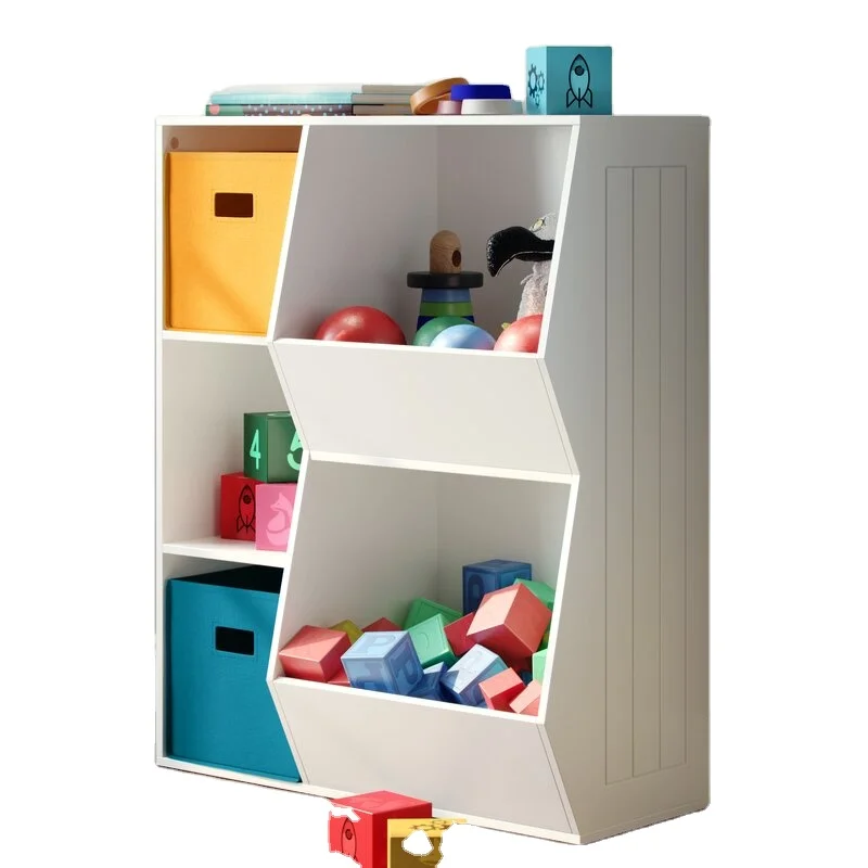 Best Selling Children Furniture Big Size Wooden Girl Boy Toy Storage Kids Cabinet With 5 Drawer
