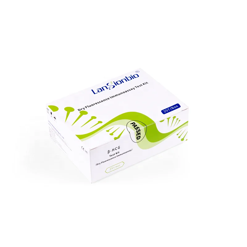 Medical rapid hormone pregnancy test B-HCG quantitative test kits