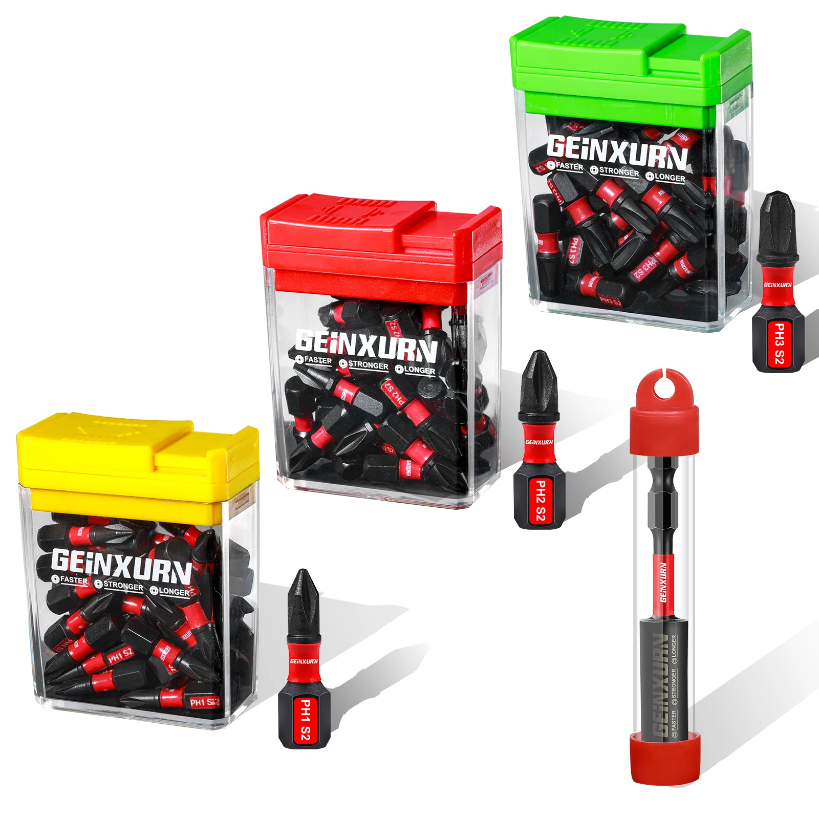 Отвертка Rainbow boxesTaiwan S2 Pozi PH Torx для карманных инструментов, аксессуары, длина 50 мм, ударная отвертка PZ2