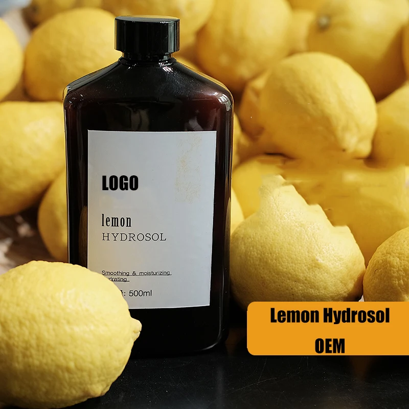Natural fruit acid whitening, moisturizing and brightening lemon hydrosol