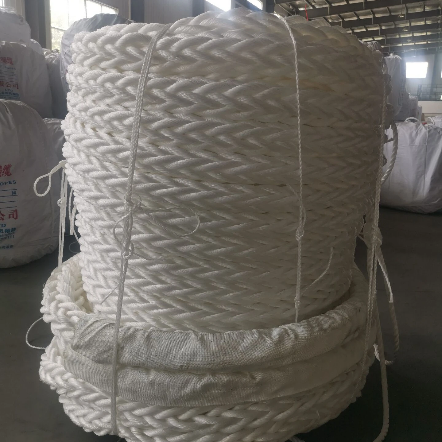 Polypropylene filament 8-strand rope